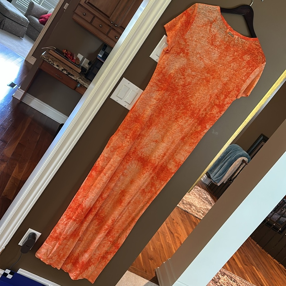 Michael Kors linen maxi dress. SALE‼️ - Picture 6 of 8